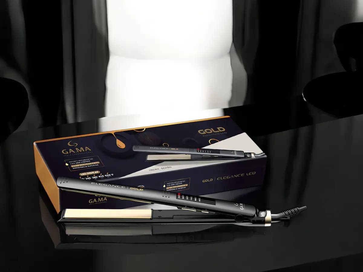 GA.MA PLANCHA DUAL PLATE GOLD-9502