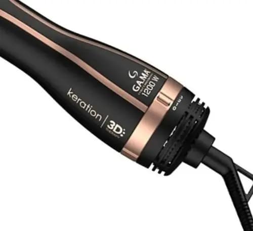 GAMA Cepillo Secador Eléctrico Stylish Keration 3d.