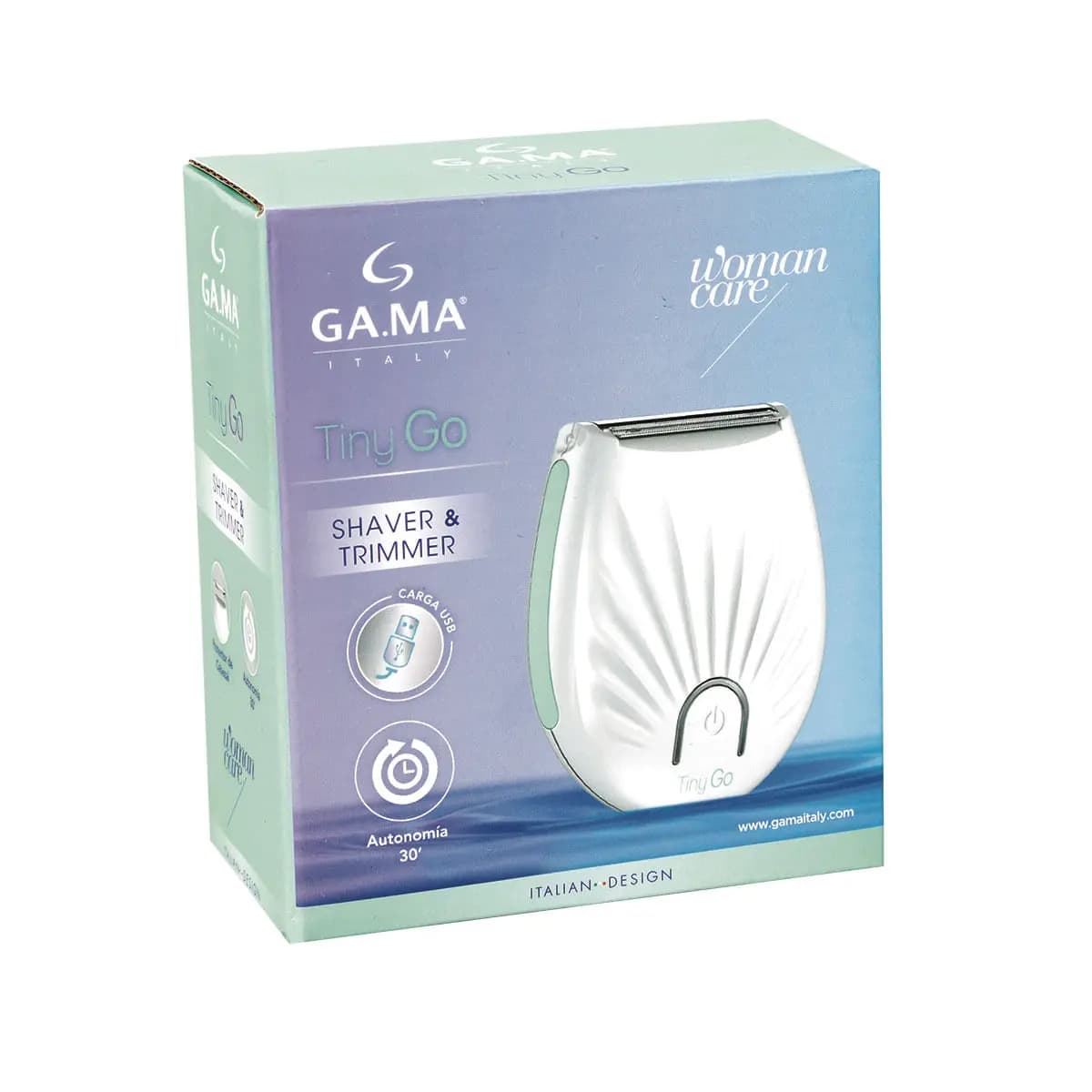 GAMA Afeitadora Tiny Go Mujer USB