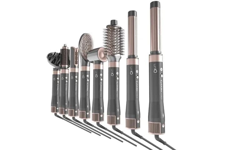 GA.MA Cepillo Modelador 8 en 1 Multistyler Vibrance