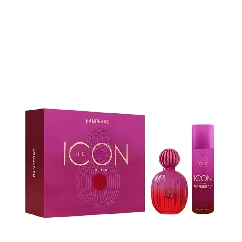 ANTONIO BANDERAS The Icon Fem supreme cofre EDP ( + DEO150ML) 100ml