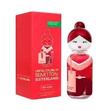 Benetton Sisterland Red Rose EDT x80ml