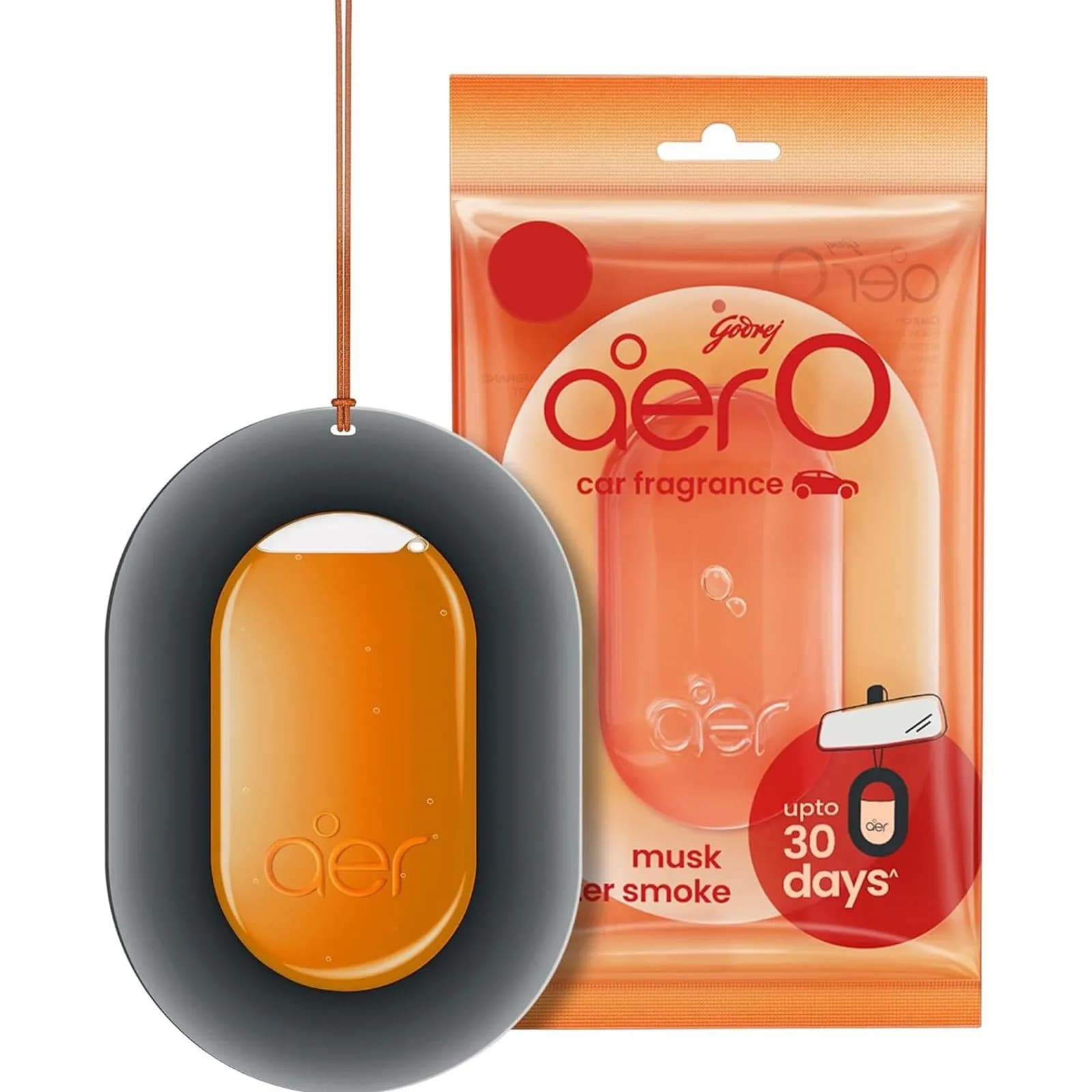 AERO Aromatizador automóvil Musk Af Smoke 30 DS x 1uni.